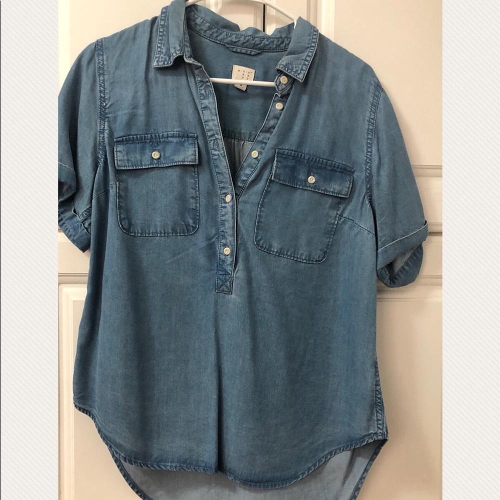Chambray short sleeve
